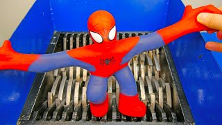 Shredder Vs Elastic Spiderman Figure (Goo Jit Zu)