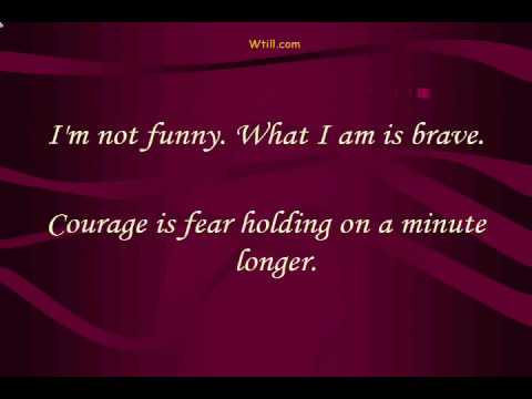 sayings about courage