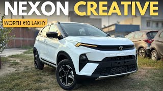 Best Suv Under 10 Lakh? Tata Nexon Creative Petrol Mt Price, Features