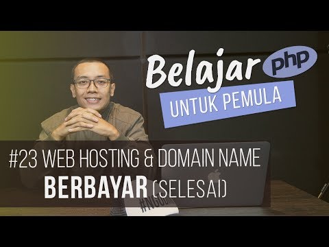 VIDEO : belajar php untuk pemula : web hosting & domain name berbayar (selesai) - kali ini kita akan mencoba mengupload website kita menggunakan layanankali ini kita akan mencoba mengupload website kita menggunakan layananweb hostingberba ...