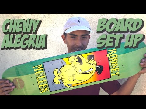 CHEWY BOARD SET UP & INTERVIEW !!!