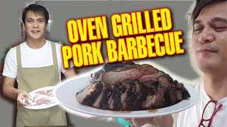 Making An Oven Grilled Barbecue