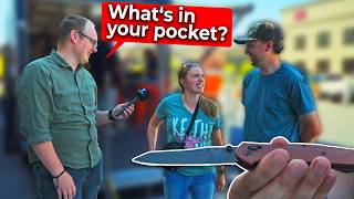 Pocket Checking Blade Hq Customers The Benchmade Truck Came To Our Store