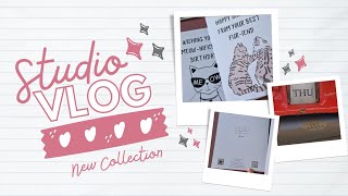 Studio Vlog 014 How We Create A New Collection 35 New Designs Wscraftscreations