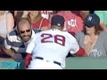 J .D.  Martinez touches a fans boobs, a breakdown
