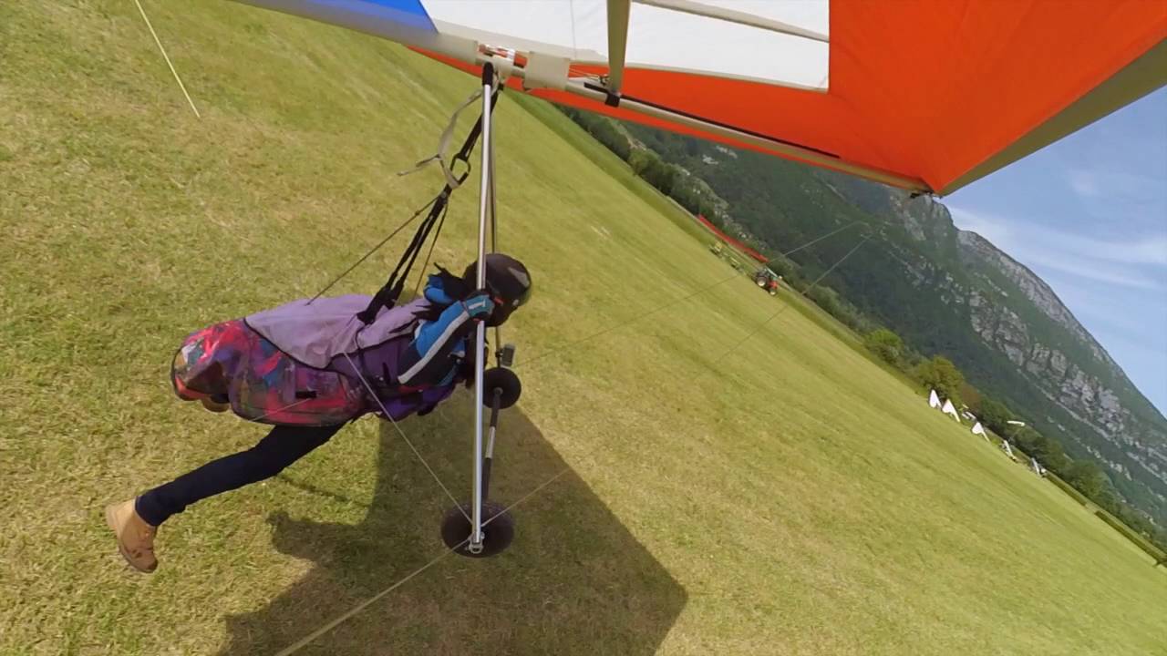 Nude hang gliding