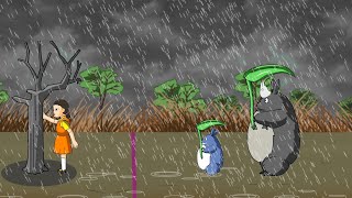 If Totoro Playing Squid Game Animation. 🌳🌳