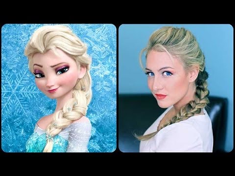 Как сделать прическу эльзы из холодного