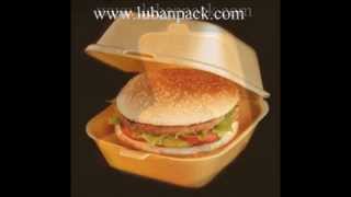 Foam Ham Burger Box  Manufacturer - Luban Pack