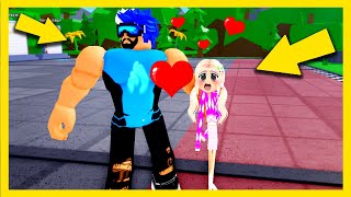 😍 KASLI ÇOCUK VE İNCE ZAYIF KIZ 😂 ROBLOX SÜPER GÜÇLÜ SİMÜLATÖR | KÜBRA NİSA HAN 