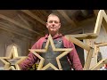 Making wood stars