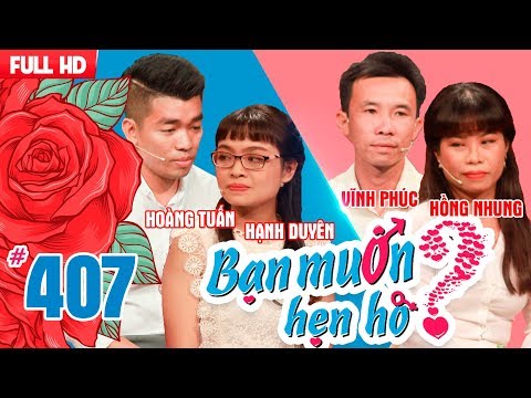 BẠN MUỐN HẸN HÒ #407 UNCUT | Cô gái có sở thích chà toilet khi stress và bó hoa sen cầu hôn lãng mạn