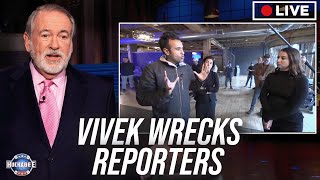 Vivek Ramaswamy Tears Into Reporter For Constant Lies | Live With Mike