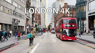London 4K - Sunset Drive - Skyscraper District