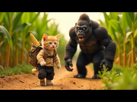 Journey of the Dog and Cat: Battling Evil Together #Shorts #story #cat #dog #animation #pets