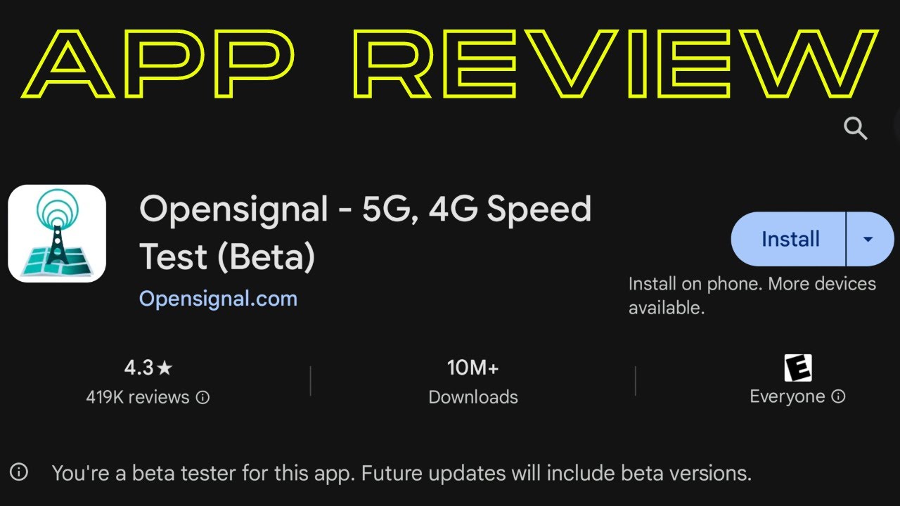 OpenSignal How To See Coverage Map All The Carriers Test OpenSignal How To See Coverage Map All The Carriers Test