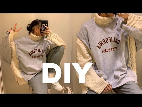 DIY - Patchwork Jumper - YouTube