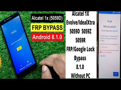 All Alcatel frp bypass 2023 | Android 8.1,9,10 | Alcatel All Alcatel frp bypass 2023 | Android 8.1,9,10 | Alcatel