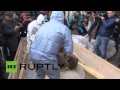 RAW: Best-preserved mammoth ever found goes on display in Moscow