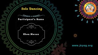 Sanskriti International Solo Dancing Rhea Menon