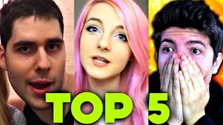 Top 5 Kid-Friendly Minecraft Channels 2017 (Aphmau, LDShadowlady, PrestonPlayz, Popularmmos, DanTDM)