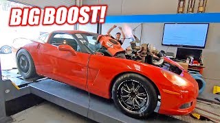 The Auction Corvette Goes For BIG POWER! Please Don't Blow Up...
