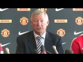 Sir Alex Ferguson welcomes Nick Powell and Shinji Kagawa to Manchester United