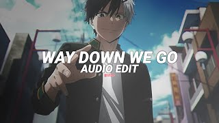 Way Down We Go (Inst/Guitar) - Kaleo [Edit Audio]