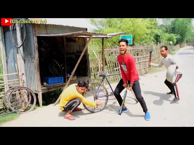 Non-stop Video Best Amazing Comedy Video 2021 Must Watch Funny Video By Bindas fun bd 