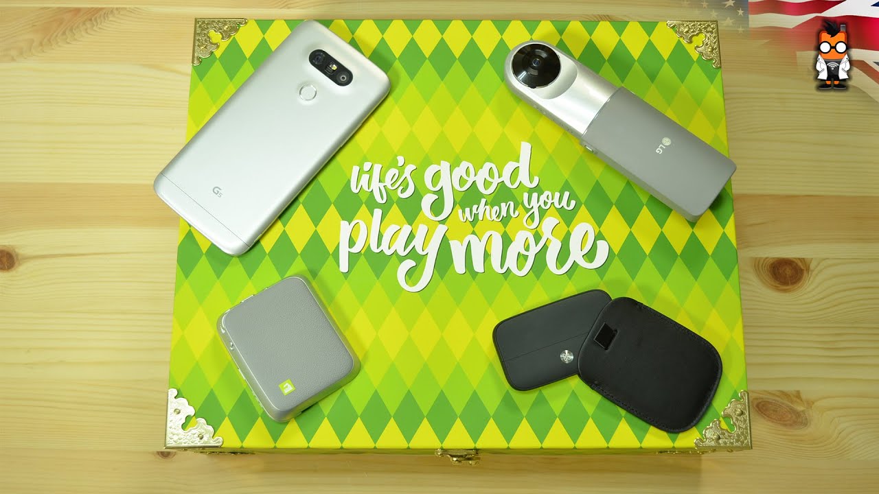 Video: Unboxing del LG G5 Friends CAM Plus