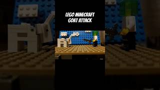 Lego Minecraft Goat Attack That I Made With My Cousin