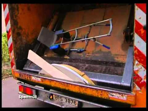 Sperrmüllabfuhr - Alltag eines Entsorgers