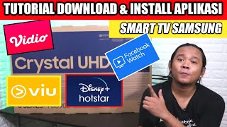 Cara Download & Install Aplikasi Di Smart Tv Samsung