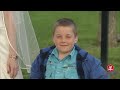 Kid Disappears Under Wedding Dress