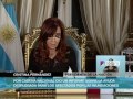 Cristina dio un informe sobre la ayuda a los afectados por la inundación