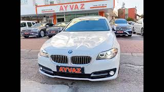 YENİ BMW 520İ ALDIM SEDEFLİ BEYAZ DETAYLI ÇEKİM HAYALET NBT VAKUM