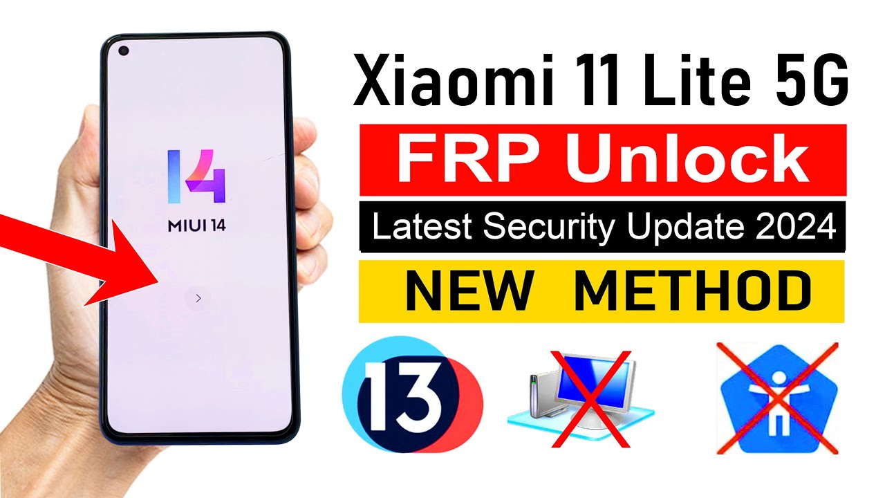 Xiaomi 11 Lite 5G Google Account Unlock MIUI 14 (Without Xiaomi 11 Lite 5G Google Account Unlock MIUI 14 (Without