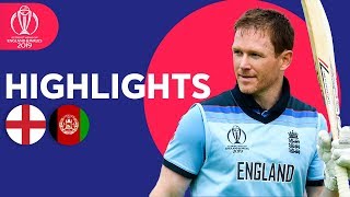 England vs Afghanistan - Match Highlights | ICC Cricket World Cup 2019