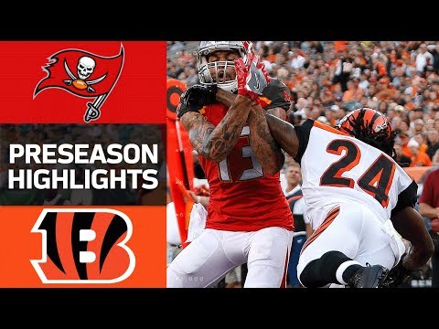 Buccaneers Vs Bengals Nfl Preseason Week 1 Game Highlights Buccaneers Vs Bengals Nfl Preseason Week 1 Game Highlights