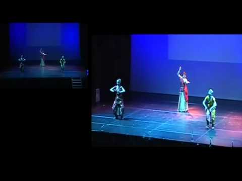 Bharatanatyam and Kathak Fusion
