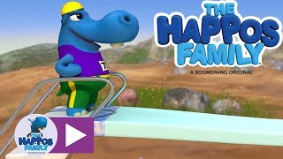 Sporty Happo Atlama Dalışı Yapıyor I The Happos Family