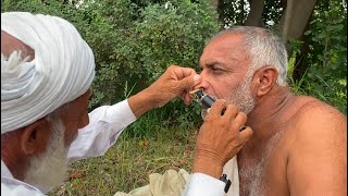 Asmr Full Sleep Hair Cutting Routine And Shaving Routine With Barber Old