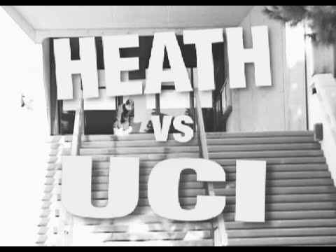 Heath Kirchart Vs. UC Irvine, Never been seen skateboard footage filmed by J Strickland