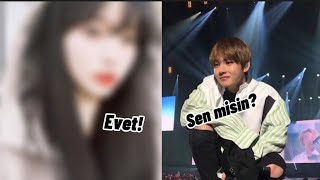 V, Konser Sırasında Bir Hayranı Görünce Çok Şaşırdı????