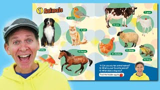 Animals | My First 100 Words With Matt Book | Chapter 1 | Dream English Kids