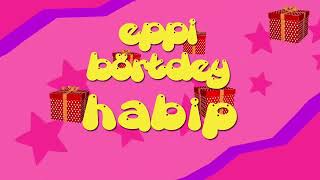İyi ki doğdun HABİP - İsme Özel Roman Havası Doğum Günü Şarkısı (FULL VERSİYON)