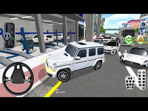 G Wagon & Super Cars in Repair Service & Open City Driving Sim - 3D Driving Class - Android Gameplay