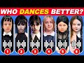 Who Dances Better? Wednesday Dance Edition (Full) 🖤💃 Salish Matter, Diana, Ciin, Like Nastya, Diana