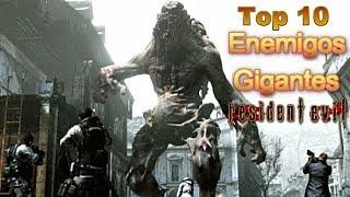Top 10: Enemigos Gigantes de Resident Evil