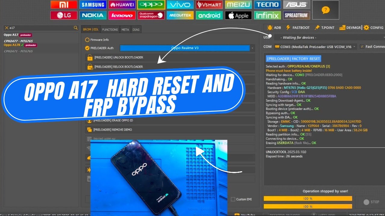 Oppo A17 (CPH2477) Hard Reset And Frp Bypass Oppo A17 (CPH2477) Hard Reset And Frp Bypass